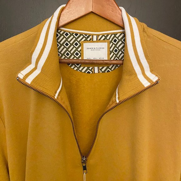 NWT Mens L Qtr Zip Pullover - Picture 2 of 3